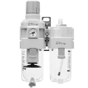 SMC AC50A-06D-B AC20A-AC60A-B 系列 空气组合元件:过滤减压阀+油雾器