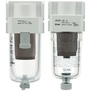 SMC AFD40-04B-A AFD20-AFD40-A 系列 模块式 微雾分离器