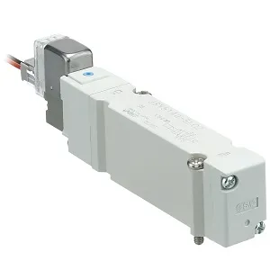 SMC JSY3140-5LZ JSY1000/3000/5000 系列 紧凑型5通电磁阀 非插入式金属底板用 单体