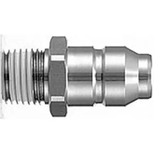 SMC KKA3P-01M-1 KKA 系列 S连接器 不锈钢型 KKA-P-M-1 插头 无单向阀 外螺纹式