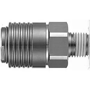 SMC KKA3S-02M KKA 系列 S连接器 不锈钢型 插座 带单向阀 外螺纹式