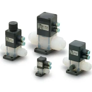 SMC LVD20-S06 LVD 系列 化学液用气控阀 小型 嵌入式衬套型/接头一体型 