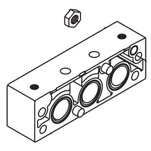 SMC SY9000-51-4 块组件
