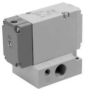SMC VPA744-1-04A VPA*44 VPA300/500/700 系列 3通气控阀 底板配管型/单体