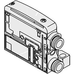 SMC VVQC2000-2A-1-C10 集装式组件型号 U侧端板组件 适用于VQC1000/2000系列