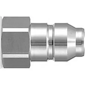 SMC KKA3P-01F-1 KKA 系列 S连接器 不锈钢型 KKA-P-F-1 插头 无单向阀 内螺纹式