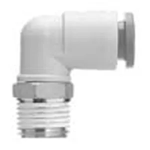 SMC KQ2L07-35AS KQ2L 系列 英制尺寸 快换接头 连接螺纹:UNF,NPT 弯头 带密封剂