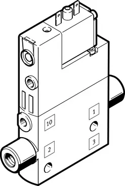 FESTO 电磁阀 CPE10-M1BH-3GL-M5 196845