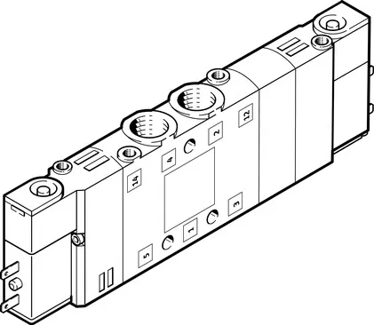 FESTO 电磁阀 CPE14-M1BH-5/3E-1/8 196935