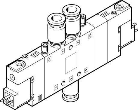 FESTO 电磁阀 CPE18-M1H-5/3GS-QS-8 170254