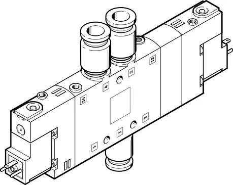 FESTO 电磁阀 CPE18-M2H-5/3G-QS-8 170289