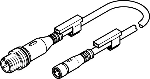 FESTO 连接电缆 NEBU-M8G3-K-0.5-M12G3 8000209