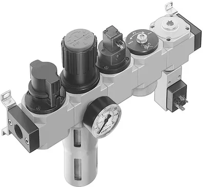 FESTO 气源处理装置组合 LFR-1/4-D-MINI-KG-A 185782