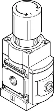 FESTO 精密减压阀 MS6-LRP-1/4-D7-A8 538010