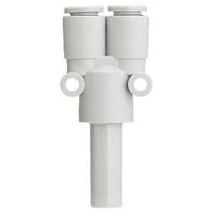 SMC KQ2X10-12A KQ2X 系列 公制尺寸 快换接头 异径插管Y形接管
