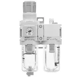 SMC AC40A-04G-D AC20A-D～AC40A-D 系列 空气组合元件 过滤减压阀+油雾器