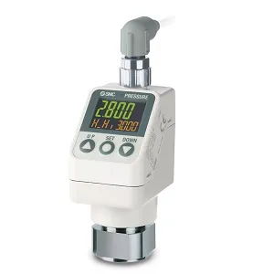 SMC ISE77G-02-L2-M ISE70G/75G/76G/77G 系列 3画面 高精度数字压力开关 一般流体用