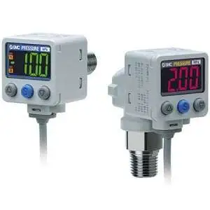 SMC ZSE80F-02-A-MA ZSE80 系列 通用流体用 2色显示式数字式压力开关 真空·混合压用
