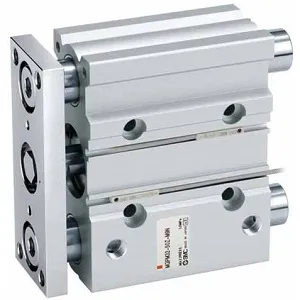 SMC 25A-MGPM32-100AZ 25A-MGP 系列 对应二次电池 带导杆薄型气缸/带气缓冲