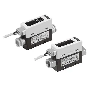 SMC 25A-PF2M721-C8-BW 25A-PF2M7 系列 对应二次电池 2色显示式 数字式流量开关