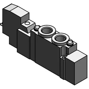 SMC 25A-SY5120-5DZE-01 25A-SY5000·7000 系列 对应二次电池 5通电磁阀 直接配管型 单体