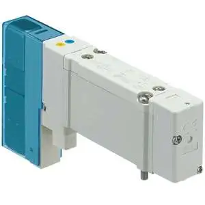 SMC 25A-SY5300B-5Z1 25A-SY5000/7000 系列 对应二次电池 5通电磁阀  插入式插件连接底板搭载用阀 底板配管型