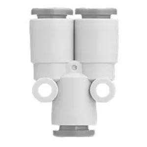 SMC KQ2U01-00A-X35 KQ2U 系列 英制尺寸 快换接头 Y形接管