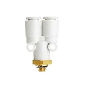 SMC KQ2U04-M6A KQ2U 系列 公制尺寸 快换接头 Y形接头