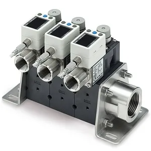 SMC PF3WR07U-720S-03-CT-M PF3WR 系列 分离型 水用数字式流量开关/集装式 回水型