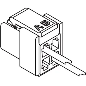 SMC SJ3000-46-S-10 插头组件 适用于VV100系列