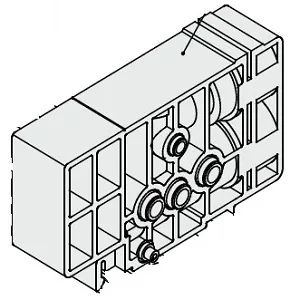SMC SZ3000-50-2A-C8 给排气块组件