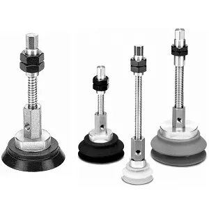 SMC ZPX100HSJ50-B01-A22 ZP 系列 真空吸盘 高负载吸盘 横方向真空引出型 带缓冲器