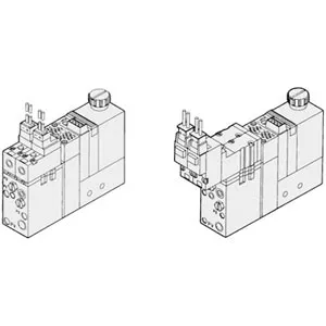SMC ZX1101-K15LZB-PBL ZX 系列 真空单元 真空发生器系统 阀单元N.C./阀单元N.O. 真空压力开关单元
