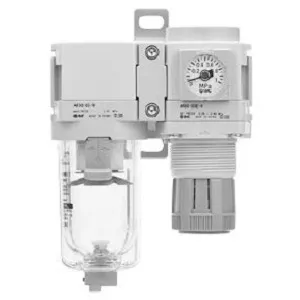 SMC AC30B-02CE1-V-D AC20B-D～AC40B-D 系列 空气组合元件 空气过滤器+减压阀