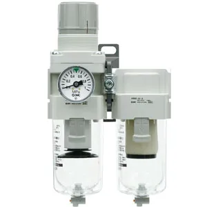 SMC AC30D-F03-A AC20D-AC40D-A 系列 空气组合元件:过滤减压阀+油雾分离器