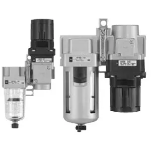 SMC ACG20B-01CG1-6 ACG 系列 空气组合元件 元件构成:过滤器,内置压力表减压阀