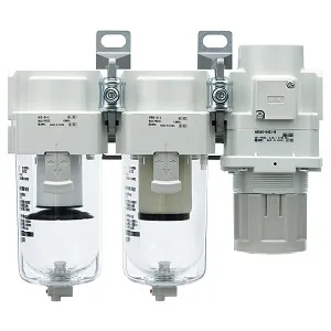 SMC ACG30C-03G1-S-B ACG20C-B～ACG40C-B 系列  空气组合元件 空气过滤器+油雾分离器+减压阀
