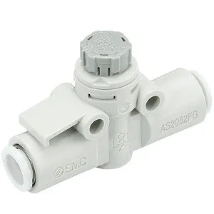 SMC AS2002FG-06A AS-FG 系列 带快换接头的速度控制阀 不锈钢系列 直通型