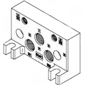 SMC AXT502-LA-03 VP7-6 系列 端板组件