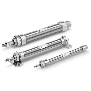 SMC CD85KN25-50-B C85K 系列 符合ISO标准 气缸:杆不回转型/单杆双作用