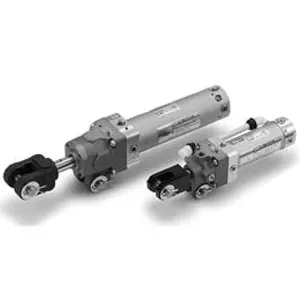 SMC CLK2GA32-50Y-B CLK2 系列 带锁夹紧气缸 带耐强磁场磁性开关 钢带安装型