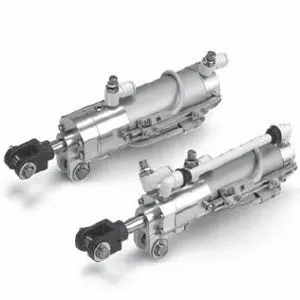 SMC CLKGA32-50Y-B-X2095 CLKG-X2095 系列 带锁夹紧气缸 纤细型 标准磁石内置型