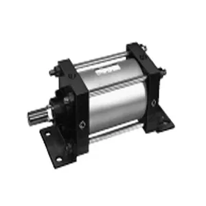 SMC CS1L200-100 CS1 系列 气缸 标准型:给油式 不给油式 气液联用型