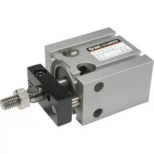 SMC CUK10-15S CUK 系列 自由安装型气缸 杆不回转型/单作用：弹簧压回/弹簧压出