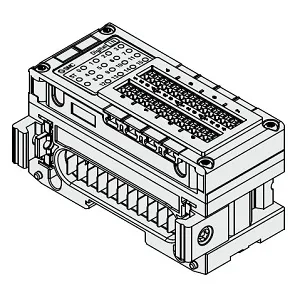 SMC EX600-DMPE EX600 系列 现场总线设备 EX600-DM 数字式输入输出单元