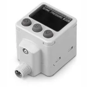 SMC ISE40A-01-N-PLAK ISE40A 系列 2色显示式 高精度数字式压力开关 M8(3针)插头用 正压用