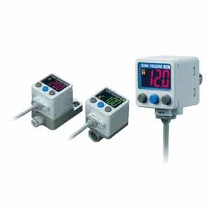 SMC ISE40A-01-V-M ISE40A 系列 2色显示式 高精度数字式压力开关 正压用
