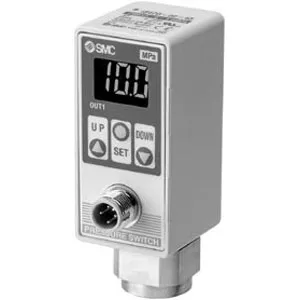 SMC ISE75-02-27-L ISE75 系列 2色显示 数字式压力开关 一般流体用 10MPa