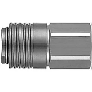 SMC KKA4S-03F-1 KKA 系列 S连接器 不锈钢型 KKA-S-F-1 插座 无单向阀 内螺纹式