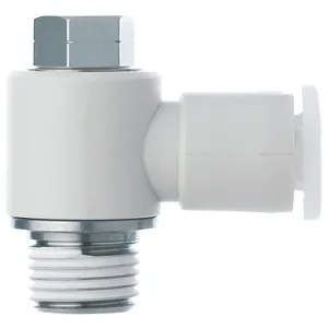 SMC KQ2V08-02G KQ2V-G 系列 公制尺寸 快换接头 不锈钢系列 万向弯头 连接螺纹:R